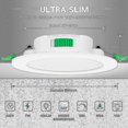 thumbnail image 2 of 12pcs 7w White Led Downlight Recessed Ceiling Lights Slim Spot Light, 2 of 4