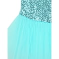 thumbnail image 6 of YiZYiF Kids Little Girls Sequins Ballet Tutu Dress Gymnastic Leotard, 6 of 7