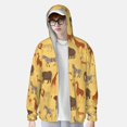 thumbnail image 2 of Yiaed Cute Animals Print Sun Shirts UPF 50+ Protection Hoodie Rash Guard Shirt UV Shirt Long Sleeve Fishing Outdoor Lightweightase-Large, 2 of 5