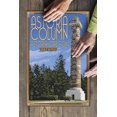 thumbnail image 3 of Astoria Column, Oregon (19x27 inches, Premium 500 Piece Jigsaw Puzzle for Adults and Family, Made in USA), 3 of 4