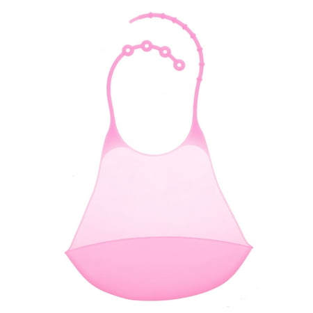

HOMEMAXS 1Pc Waterproof Adult Eating Apron Practical Silicone Feeding Bib Adult Bib