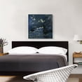 thumbnail image 2 of ARTCANVAS Seascape Night Effect 1866 Canvas Art Print by Claude Monet - Size: 26" x 26" (0.75" Deep), 2 of 9