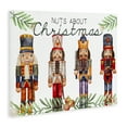 thumbnail image 2 of Stupell Industries - Nuts About Christmas Nutcrackers Canvas Art, 30 x 24, Made In USA, 2 of 6