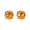Orange, variant on Orange Stud Earrings for Women S925 Sterling Silver Firework-Cut CZ Stud Earrings 1 Pair- Hypoallergenic & Sparkling