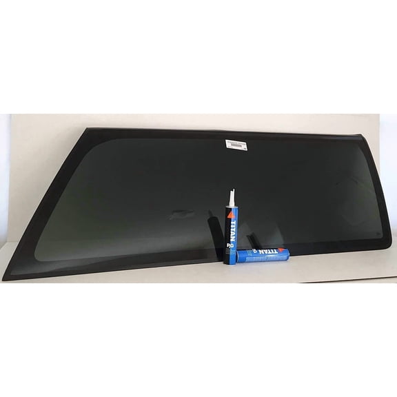 Passenger Right Side Rear Quarter Window Quarter Glass Compatible with Chevrolet Blazer 1993-1994/Chevrolet Tahoe&GMC Yukon 1993-1999 2 Door Models