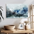 thumbnail image 3 of Elephant Stock Ice Landscape Abstract Wall Art - Horizontal Canvas Wall Art - Living Room Wall Decor - Abstract Canvas - Gray And Blue Decor - 24" x 16", 3 of 8