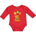 thumbnail image 3 of Inktastic 1st Birthday Teddy Bear Balloons Boys or Girls Long Sleeve Baby Bodysuit, 3 of 5