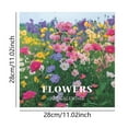 thumbnail image 2 of 2026 Flower Wall Calendar 28cm Calendar Home/ Decorative Planner Full Year Floral Theme Scheduling Notebook, 2 of 2