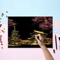 thumbnail image 1 of Nightscape Kit d'Art à Gratter DIY pour Adultes Enfants Révéler des Designs Cachés Activité Éducative, 1 of 2