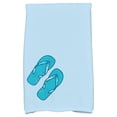 thumbnail image 2 of Simply Daisy 18" x 30" Flip Flops Geometric Print Kitchen Towel, 2 of 2