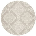 thumbnail image 4 of SAFAVIEH Glamour Georgene Damask Area Rug, Silver/Ivory, 2' x 3', 4 of 10