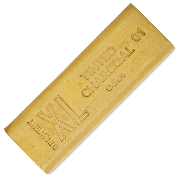 Derwent Tinted Charcoal XL Block - Ochre