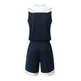 thumbnail image 4 of Kaemgyyd Toddler Kids Sports Shorts Set Baby Boys Girls Basketball 2 PCS Tracksuit Outfit Quick Dry Tank Top with Track Shorts 4-14 T, 4 of 7