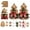2PC, variant on Rustic DIY Burlap Christmas Tree Kit, Handmade Holiday Craft Project | Farmhouse Christmas Decoration for Tabletop Display, Seasonal Home Decor