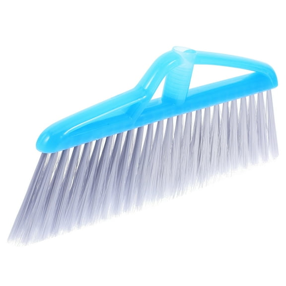 Push Broom Replacement for Household Cleaning, Blue, Ideal for Indoor and Outdoor Use Heavy Duty Sweeper for Patio and Garage Floors