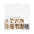 thumbnail image 4 of Mobutofu 300Pcs Assorted Hardware Kit Assorted Color Copper Alloy for Construction Fastening, 4 of 7