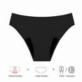 thumbnail image 6 of Kaliqueen Mid-Waist Incontinence Underwear for Women Washable Leakproof Panties 4-Layer Protective Briefs Reusable Urinary Protection Full Coverage Fast Absorbeny Briefs, 6 of 7