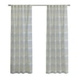 thumbnail image 6 of Loft Living Nevis Light Filtering Dual Header Indoor Curtain 52 x 84 in Blue, 6 of 6
