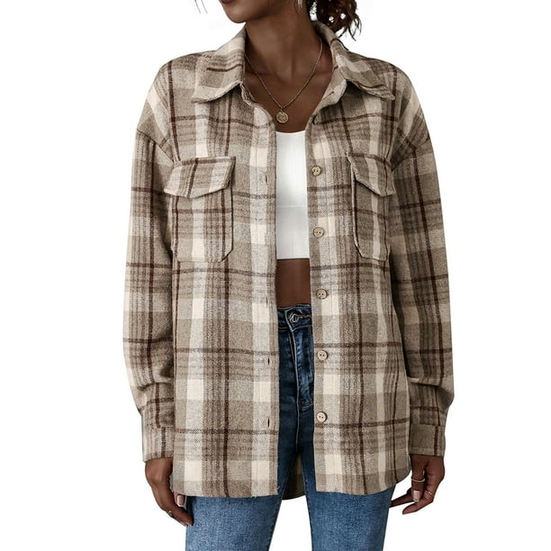 Featured image of post Oversized Flannel Outfit Women