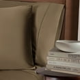 thumbnail image 1 of BNM 300 TC Rayon From Bamboo Pillowcase Set, Standard, Taupe, 1 of 4