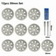 thumbnail image 2 of 12 PCS Mini disco de corte Diamante Saw Blade 20mm 22mm 25mm 30mm con mandril de 3 mm for herramientas rotativas Metal de baldosas de vidrio de piedra, 2 of 5
