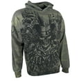 thumbnail image 4 of Xtreme Couture By Affliction Unisex Oversized Boxy Pullover Hoodie OFFERING, 4 of 13
