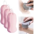 thumbnail image 1 of Magic Exfoliating Sponge, Super Soft Reusable Bath Sponge (Pink, 3PCS), 1 of 7