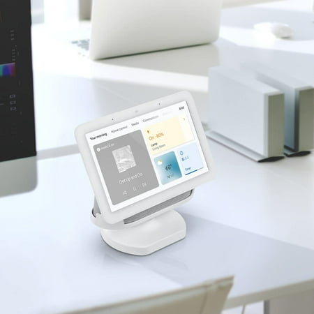 Wasserstein - Adjustable Stand for Google Nest Hub (2nd Gen) - Chalk