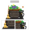 thumbnail image 2 of Decoración de letrero de cuenta regresiva de Halloween decoración de calendario de escritorio de madera decoración para el hogar, 2 of 7