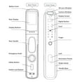 thumbnail image 3 of 3D Face Recognition Door Lock, Accurate Recognition Sturdy Construction for Tuya Keyless Smart Lock 300 Groups Data Store  for Home, 3 of 7