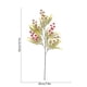 thumbnail image 3 of Rama de Pino Artificial con Frutos Rojos y Piñas | Ramo Decorativo Navideño de 50 Cm | Agujas de Pino Artificiales Realistas para Mesas Festivas, Repisas, Arreglos Florales y Más. Reutilizable., 3 of 6