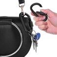 thumbnail image 3 of LOVEVER Locking Carabiner Clip  Vonpri Caribeaner Clips D Ring Spring Snap Key Chain Hook 3” Screw Gate Hook Travel Aluminum Carabiners, 3 of 5