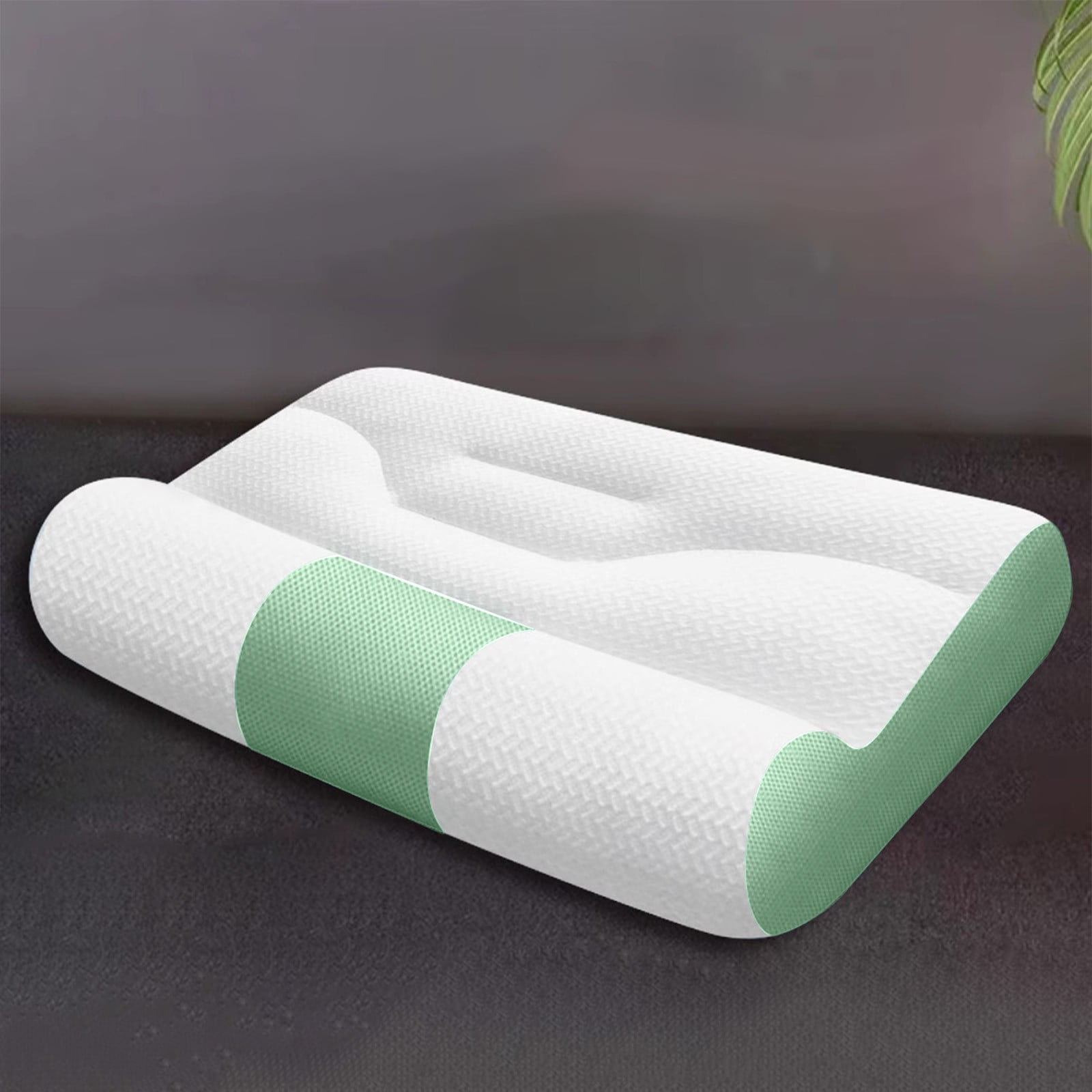 Pxyqht Cervical Pillow for Neck Pain Relief Ergonomic Foam Neck Support Pillow for Side Sleepers Comfortable Cervical Support Suitable for All Sleep Positions