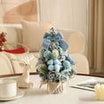 thumbnail image 2 of TIELUTT Christmas Tree Decoration Home Tabletop Decoration Christmas Tree Mini Christmas Tree Sparkly Ornament Small Ornament Set Shatterproof Ornament Set Large Christmas Ornament Ornament Bulk, 2 of 8