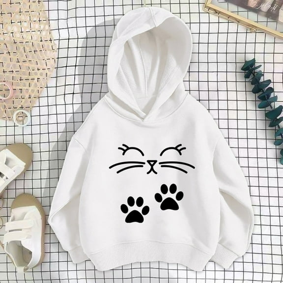 Girls Cool hoodies Wearable Long Sleeve Graphic Top Casual Long Sleeve Hoodies Sweatshirts for Teen Sweatshirts for Women Loose Fit