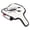 White, variant on M Buder Premium PU Leather Square Single Ear Golf Putter Head Cover with Embroidery Pattern - Waterproof Protective Club Storage Bag, White (5.5 inches / 14 cm)