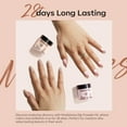 thumbnail image 3 of Modelones Dip Powder Nail Kit Starter, 4 Colors Nude Brown Dipping Powder Repair Liquid Set with Recycling Tray for French Nail Art Salon DIY at Home Manicure, 3 of 9