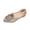 Gold, variant on Hurxie Women's Low Chunky Block Heels Rhinestone Pointed Toe Pumps Shoes Comfortable Dress Wedding Shoes Gold