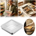 thumbnail image 1 of Tong Stainless Steel Food Storage Containers Airtight Kitchen Keep Fresh With Lids For Meal Prep Pantry Organization, 1 of 5