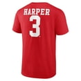 thumbnail image 3 of Men's Bryce Harper Red Philadelphia Phillies Player Name & Number T-Shirt, 3 of 3