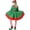 Green, variant on KICILVS Mrs Claus Costume for Women Fuzzy Trim Christmas Dress Holiday Party Outfit for Festive Events and Gatherings