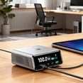 thumbnail image 5 of GaN Smart Display Desktop Charging Station with 265W PD Fast Charging for Laptops and Phones Efficient Power Tracking and High Performance, 5 of 8