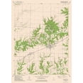 thumbnail image 2 of USGS 11x14 White Modern Wood Framed Museum Art Print Titled - Colchester Illinois Quad - USGS 1974, 2 of 4