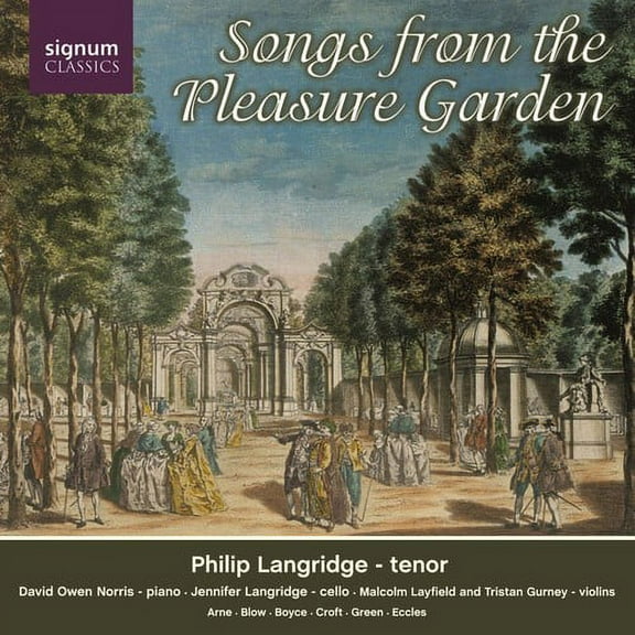 Philip Langridge - Songs from Pleasure Garden - Music & Performance - CD