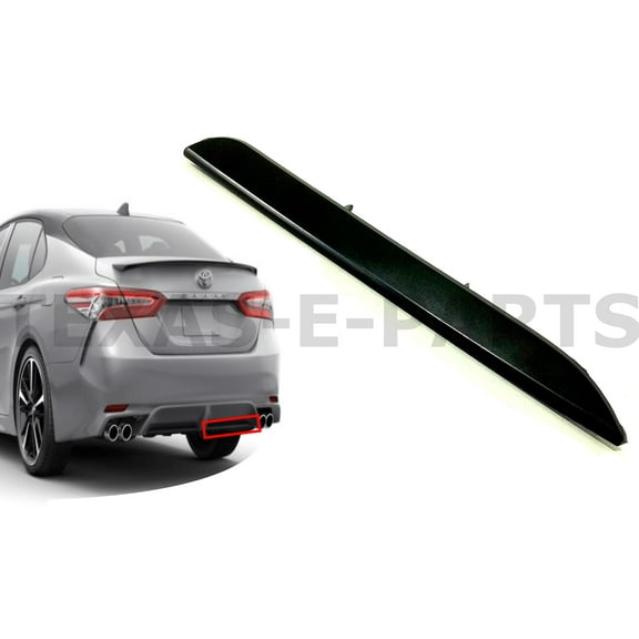 2018-2024 Compatible With Toyota Camry SE XSE Rear Bumper Lower Molding Right Passenger Side