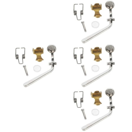 Raindrops 4pcs Trombone Watergate Key Bond Trombone Tenor Slide Trombone Tenor Trombone B Flat Lacquer Student Accessory Silver 2. 8mm