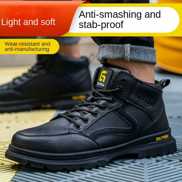 靴 40s Shaw Trade Builders Shoes 靴 40s Shaw Trade Builders Shoes Safety Shoes Men Indestructible