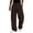 Coffee #091, variant on Men's Baggy Sweatpants Fleece Wide Leg Lounge Sweat Pants Drawstring Waist Jogging Pants with Pockets, M