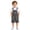 C138 Grey2, variant on CONZONE Big Boys Overalls Adjustable Straps Graphic Jumpsuit for Kids Casual Romper for Boys