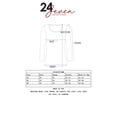 thumbnail image 4 of 24seven Comfort Apparel Plus Size Bell Sleeve Loose Fit Tunic Top, 4 of 4
